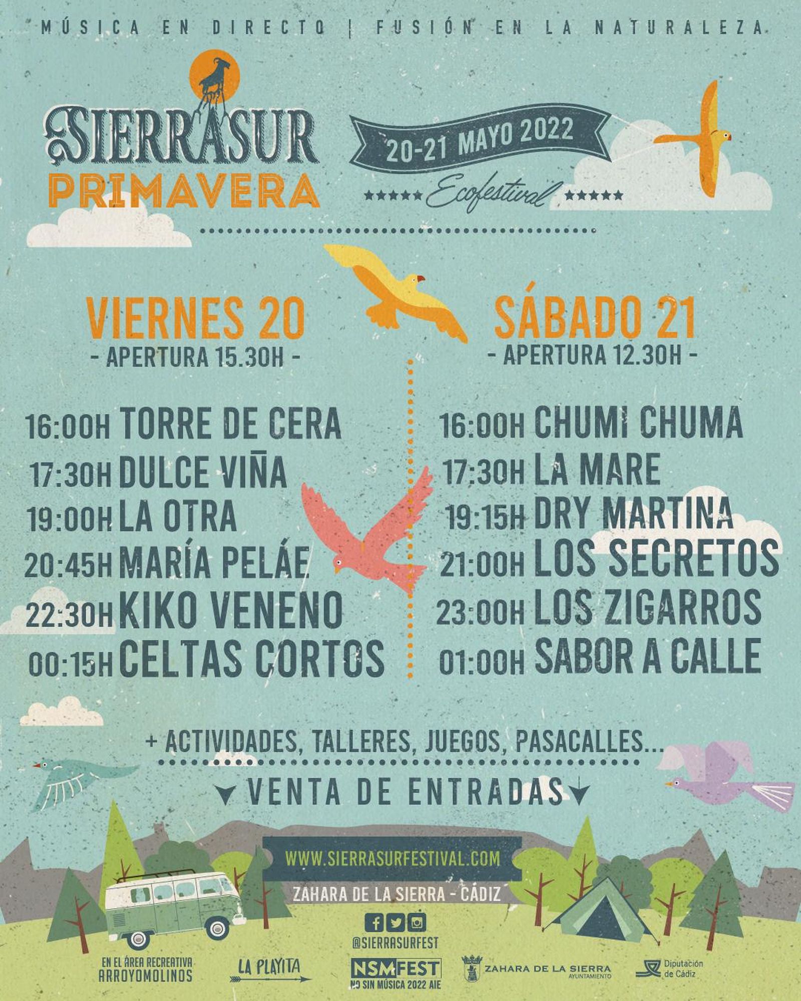 Cartel del Sierra Sur, en Zahara de la Sierra