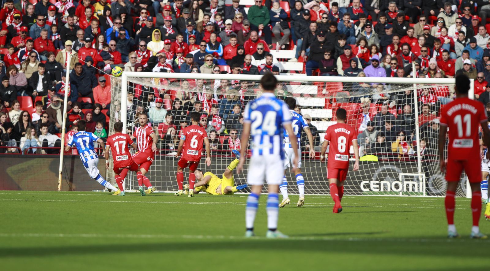 Imágenes del partido U.D. Almería-Real Sociedad