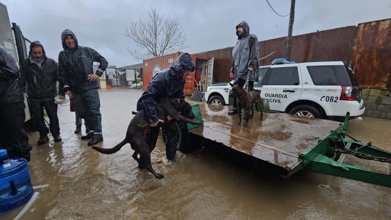 Fotos de las inundaciones y efectos de la borrasca Francis en Los Barrios, Tesorillo y Jimena