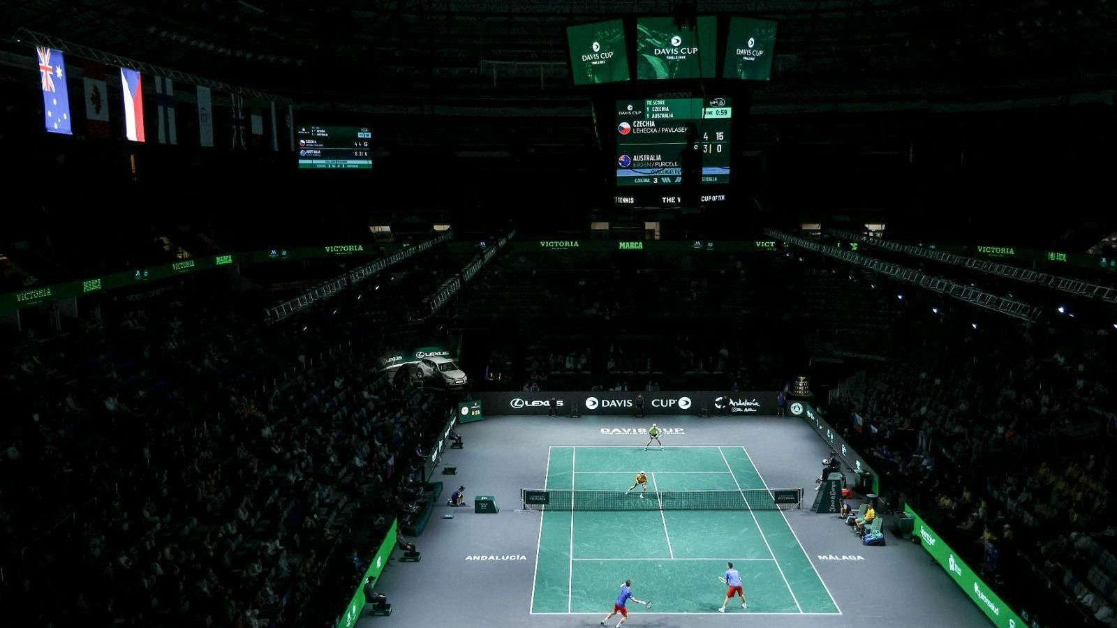 Copa Davis en Málaga.