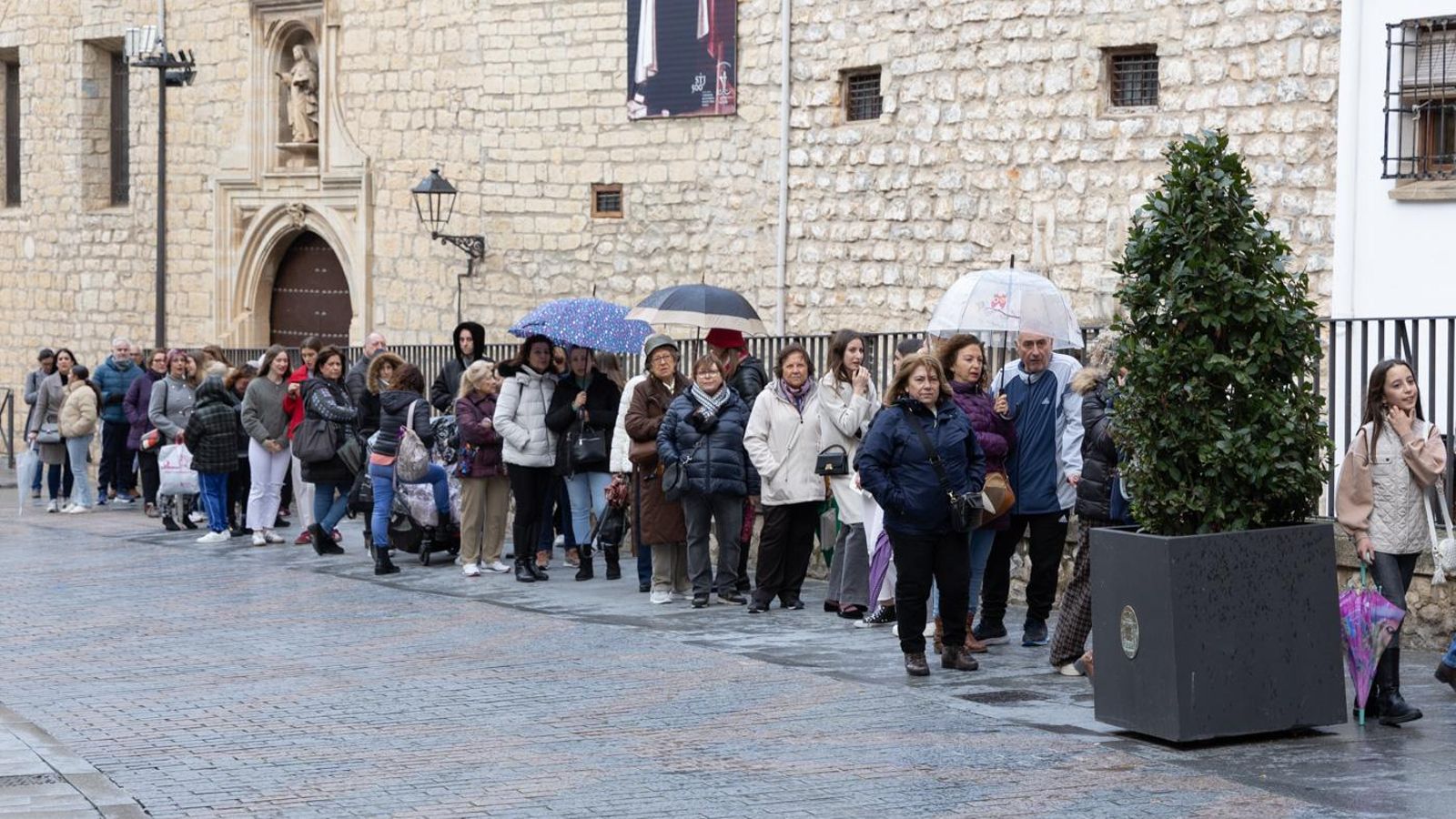 Segundo día del besapié de Nuestro Padre Jesús Nazareno