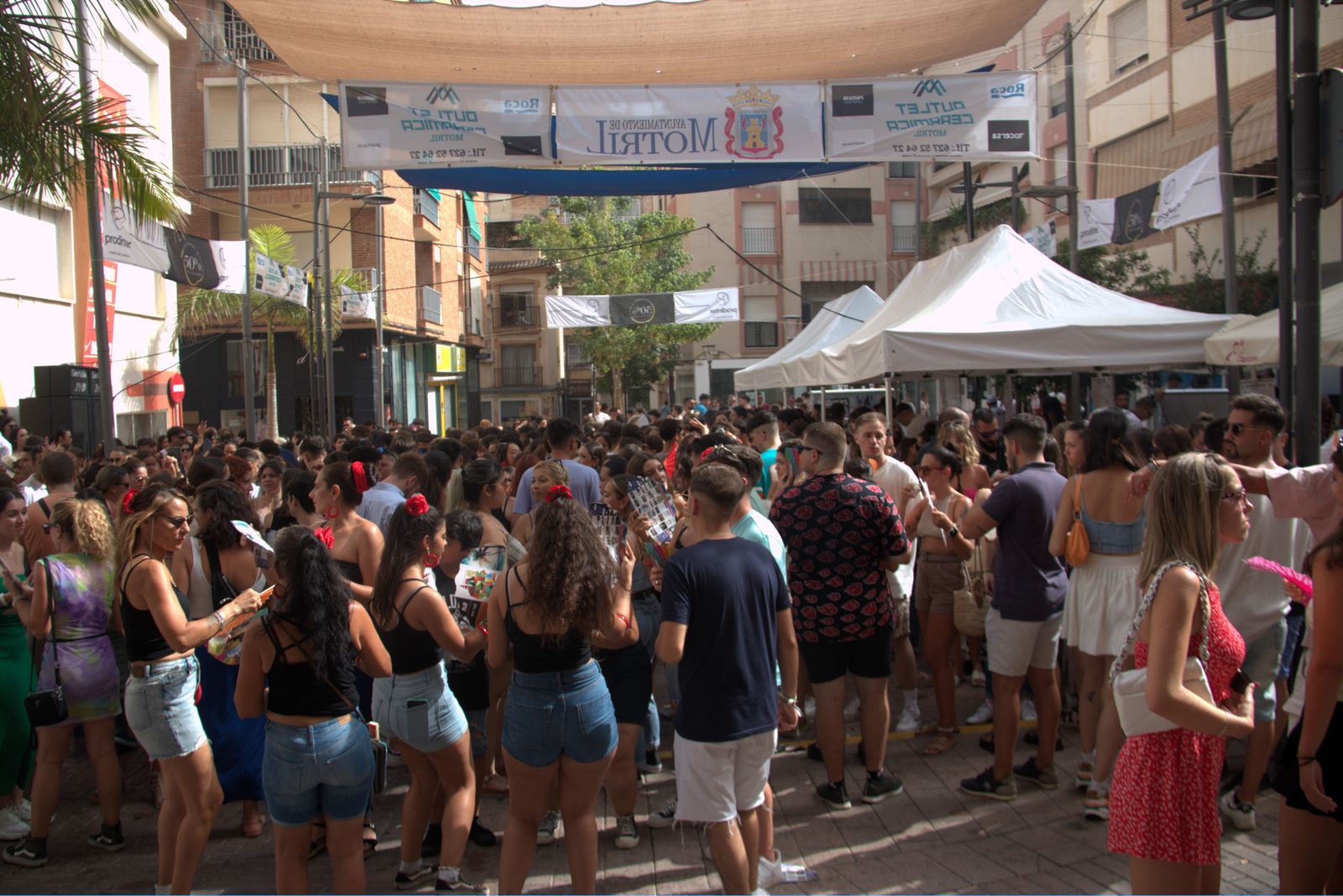 Gran ambiente en el segundo día de feria de día de Motril