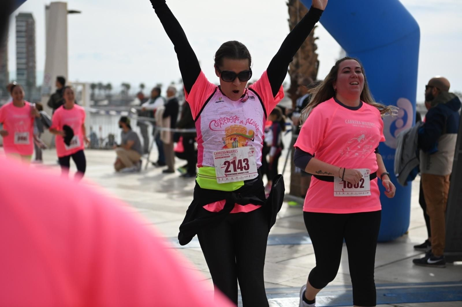 La Carrera de la Mujer de Málaga, en fotos