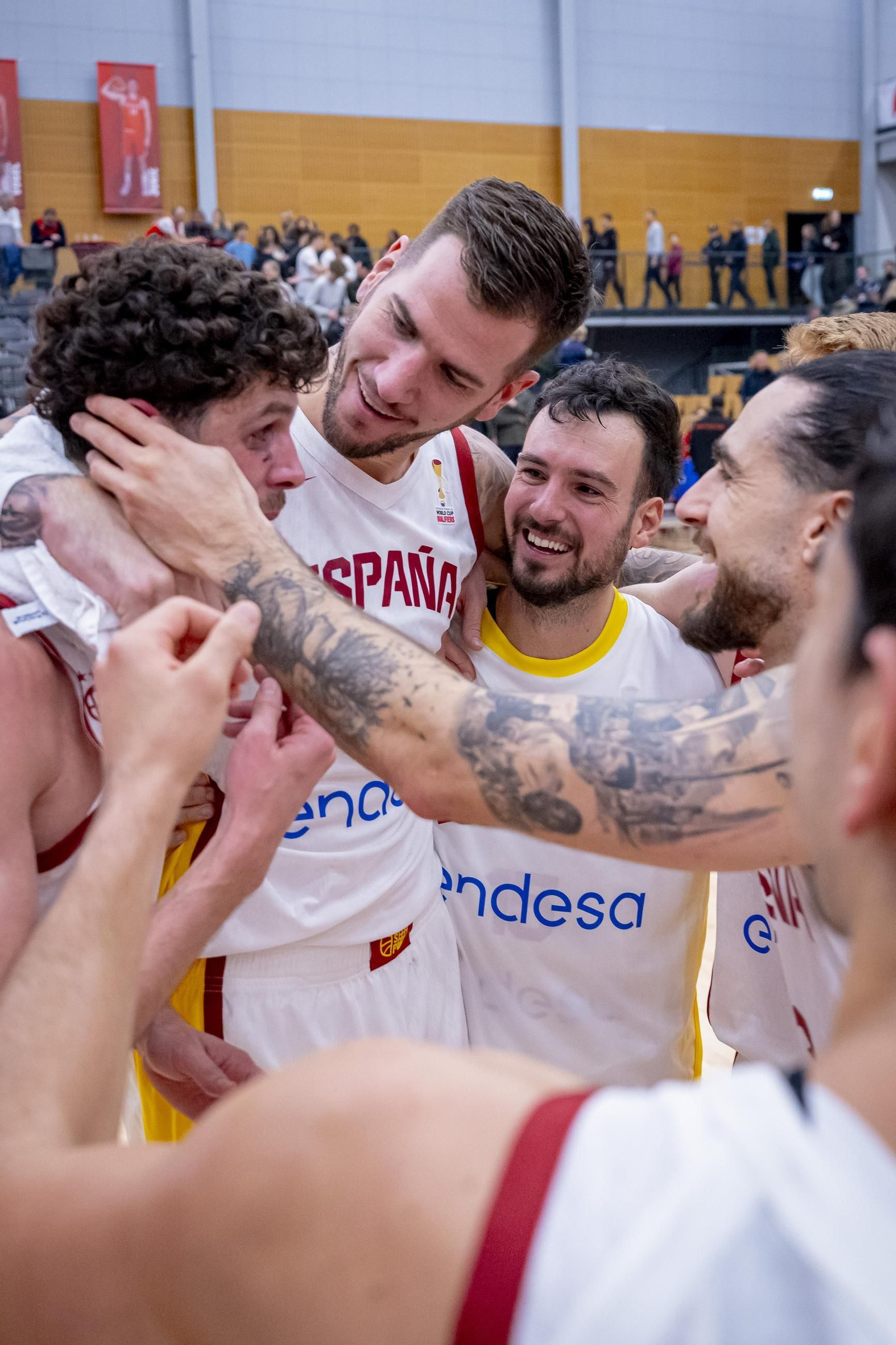 Las mejores fotos del Dinamarca-España de baloncesto