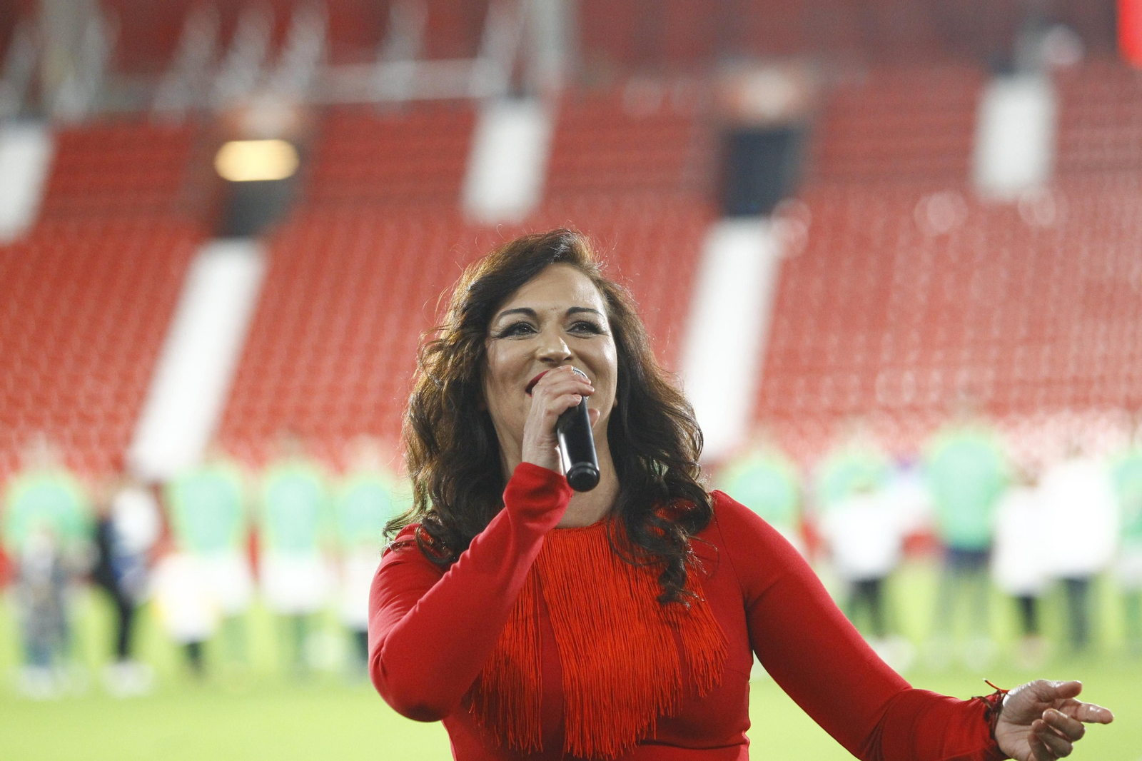 Imágenes del partido homenaje al 'eterno' capitán de la U.D. Almería, José Ortiz