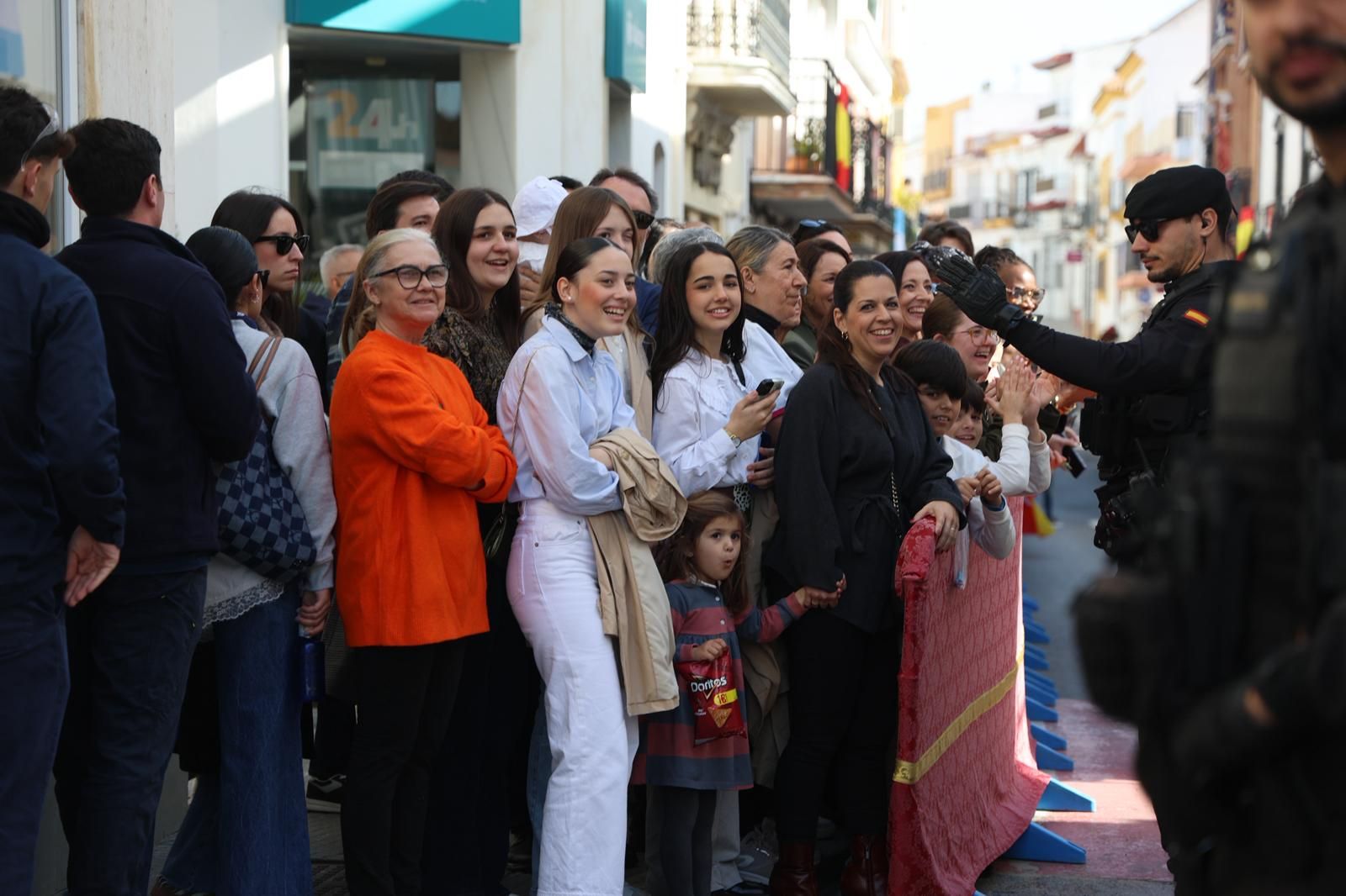 Las primeras imágenes del Rey Felipe VI en Huelva