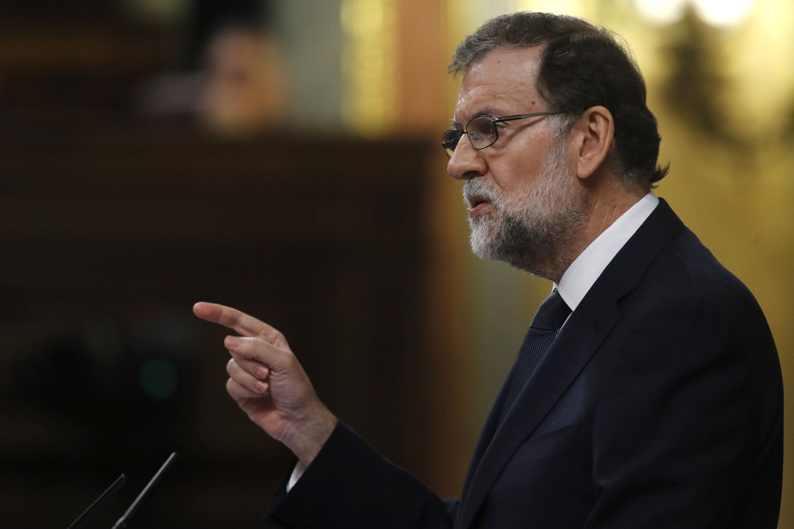 Las imágenes de la moción de censura de Unidos Podemos a Rajoy