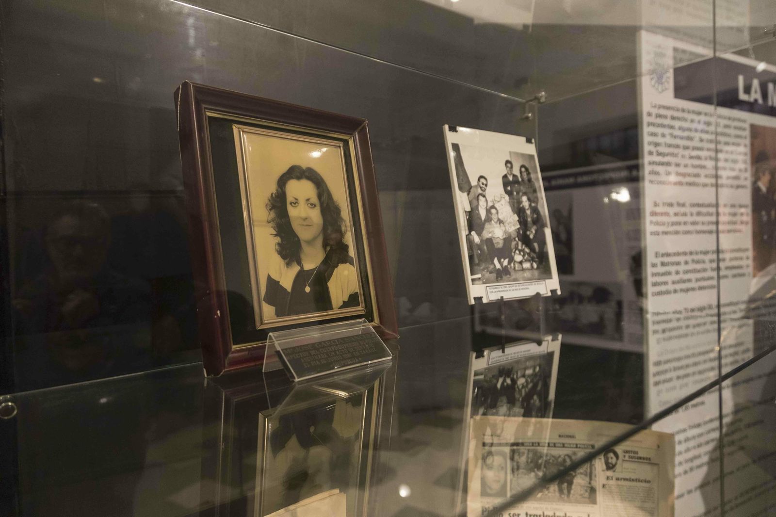 La exposición sobre la historia de la Policía Nacional