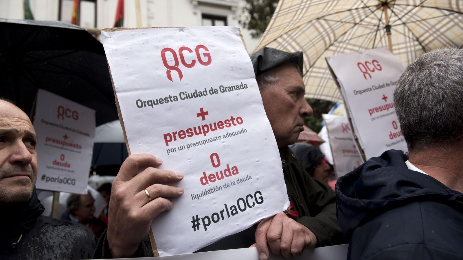 El 5 de abril de 2019 la OCG se manifestó para exigir un presupuesto adecuado.
