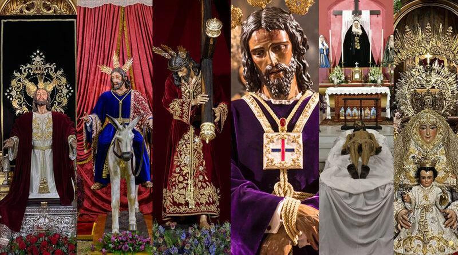 Varias imágenes que reciben veneración este fin de semana