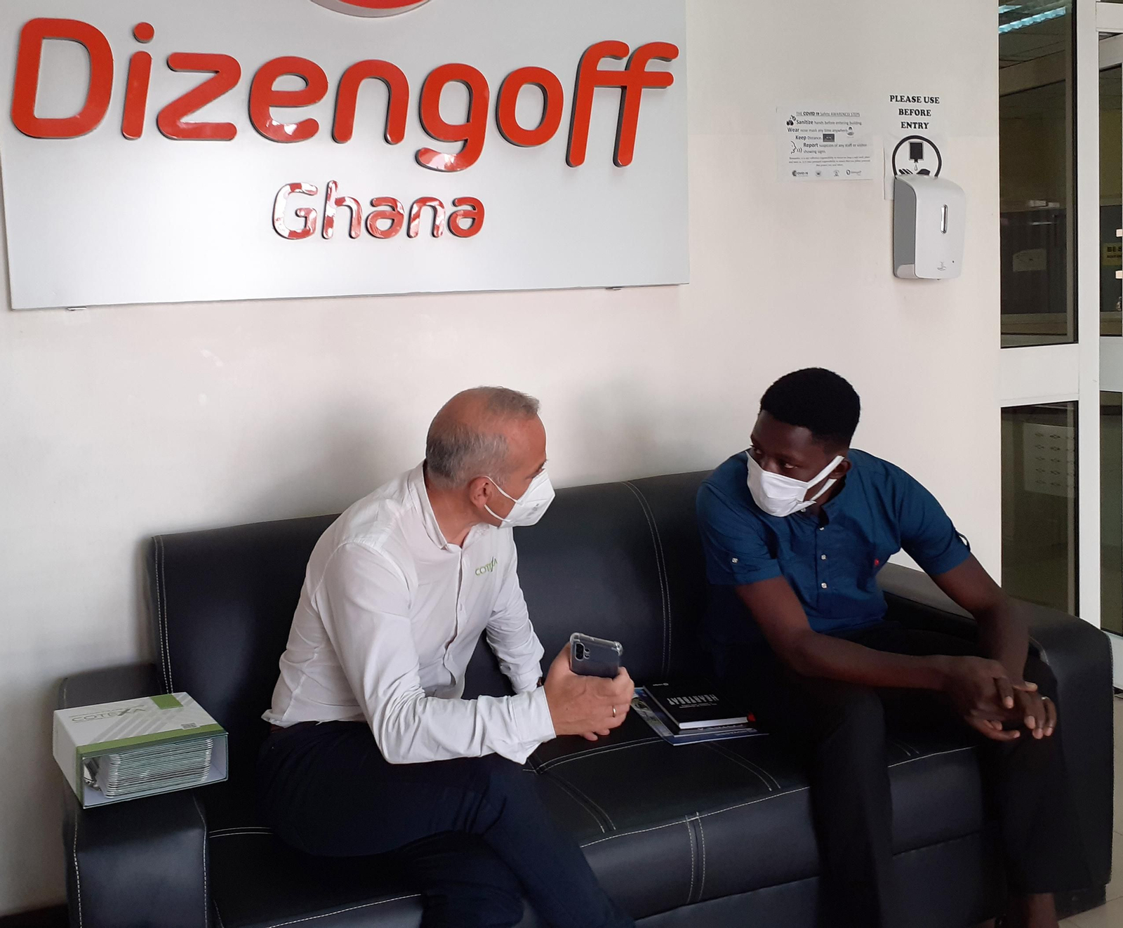 Uno de los encuentros de la misión organizada por Extenda.