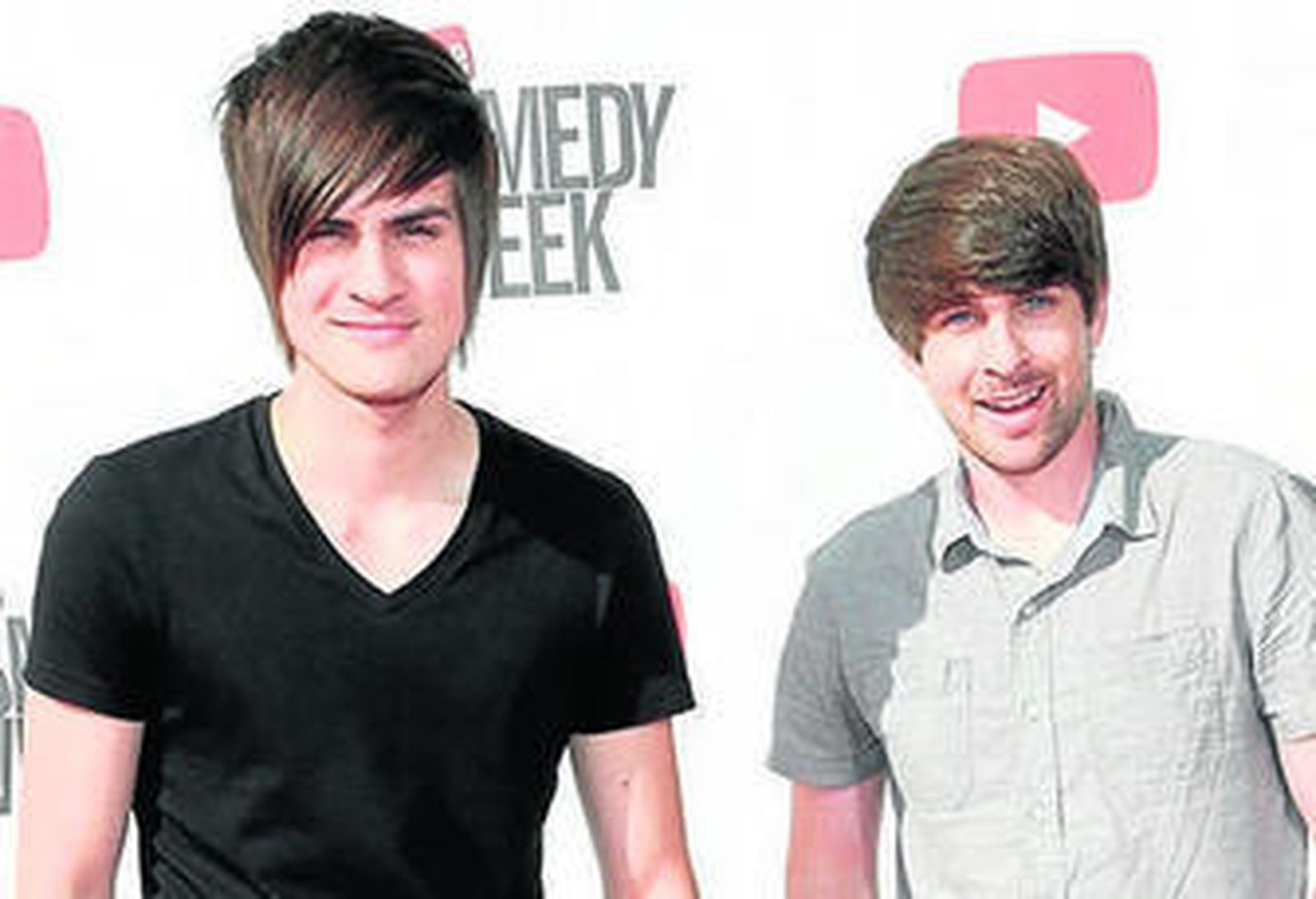 El dúo americano Smosh triunfa en YouTube desde 2005.