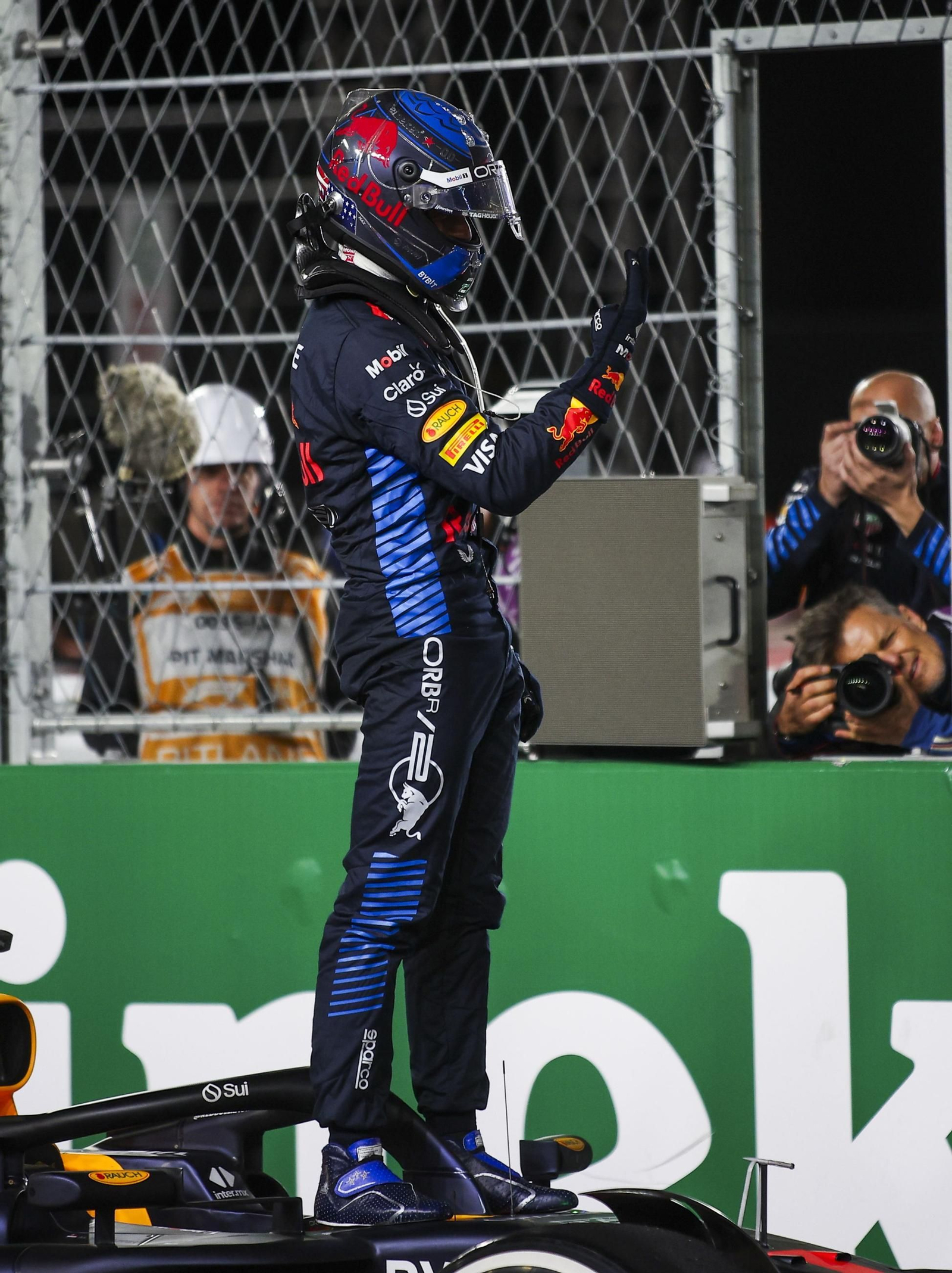 Las fotos del título mundial de Verstappen en Las Vegas
