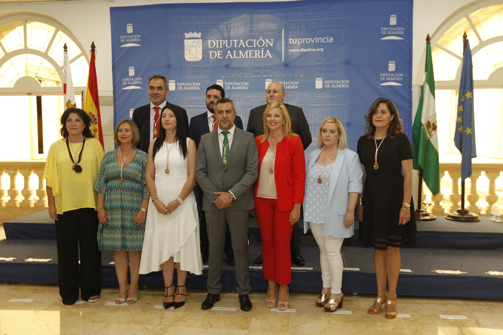 Pleno investidura Presidente Diputación de Almería. Javier Aureliano García