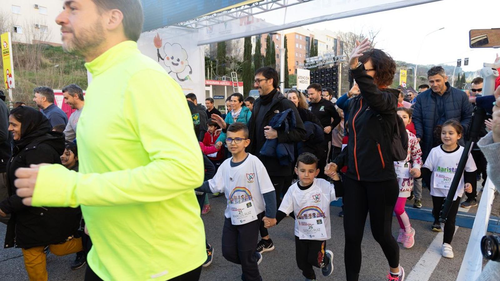 En imágenes: Los niños y niñas de los colegios de Jaén, protagonistas de la San Antón Escolar