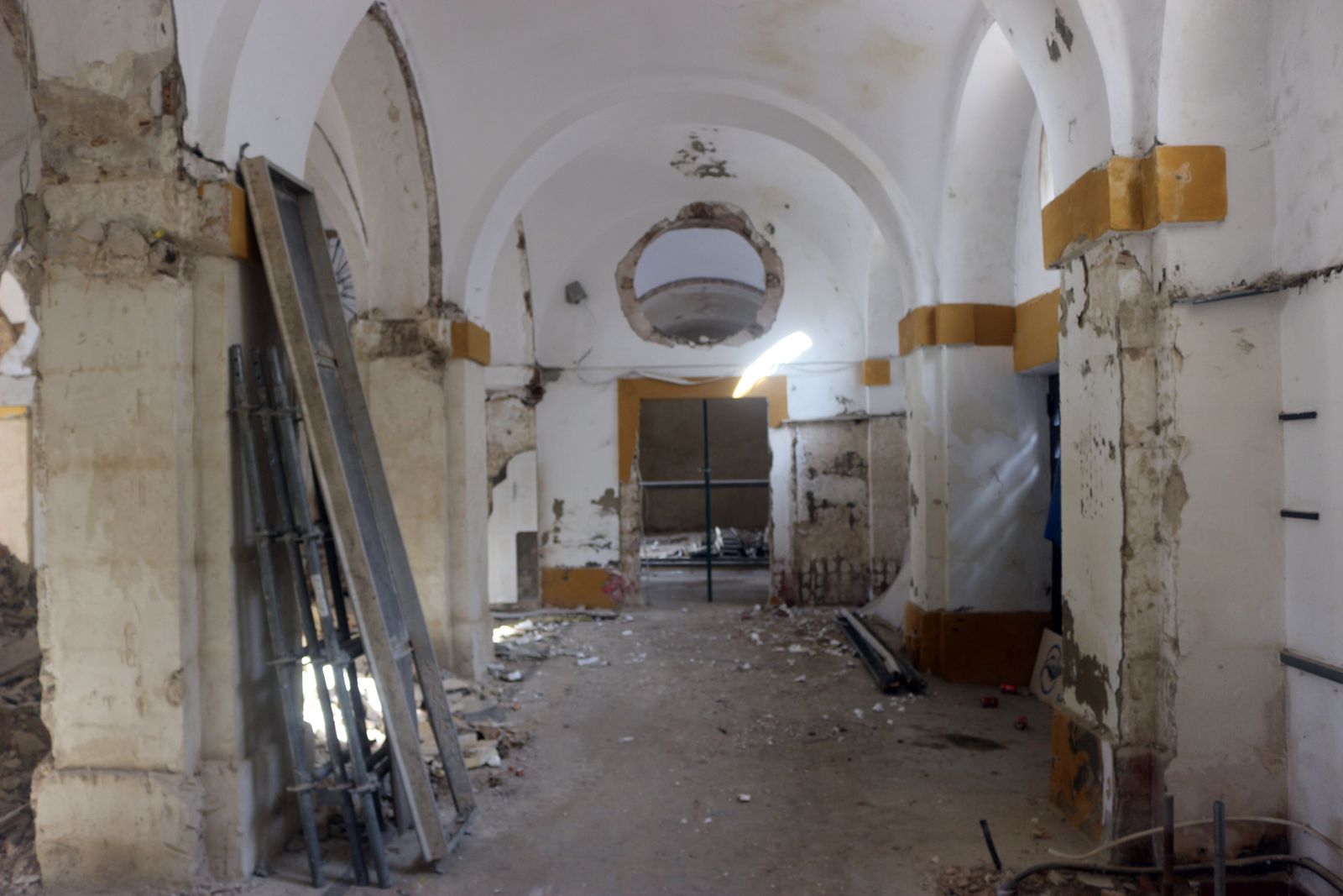 Las obras del Mercado de Abastos de Puerto Real