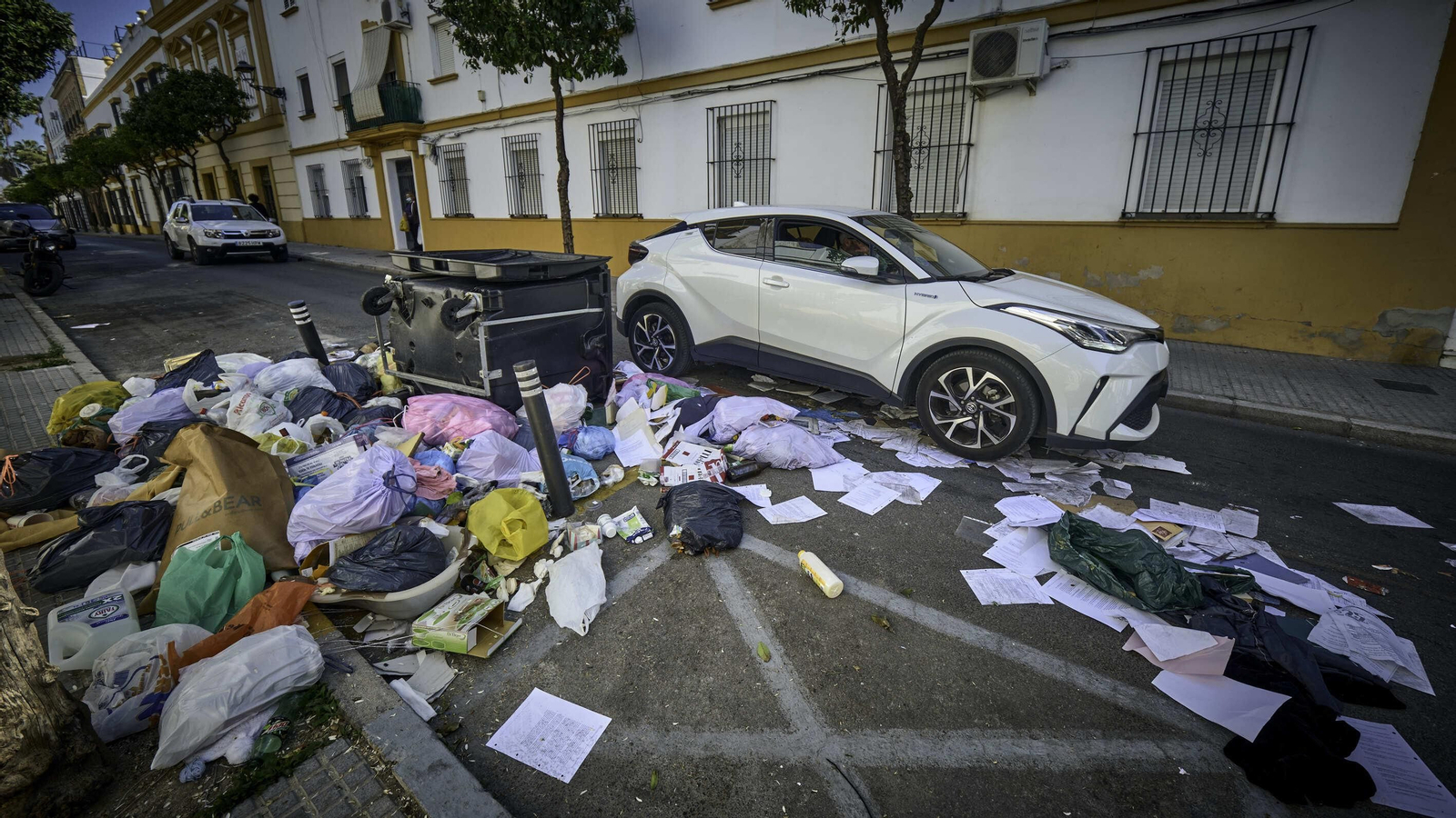 Huelga de basuras en El Puerto.
