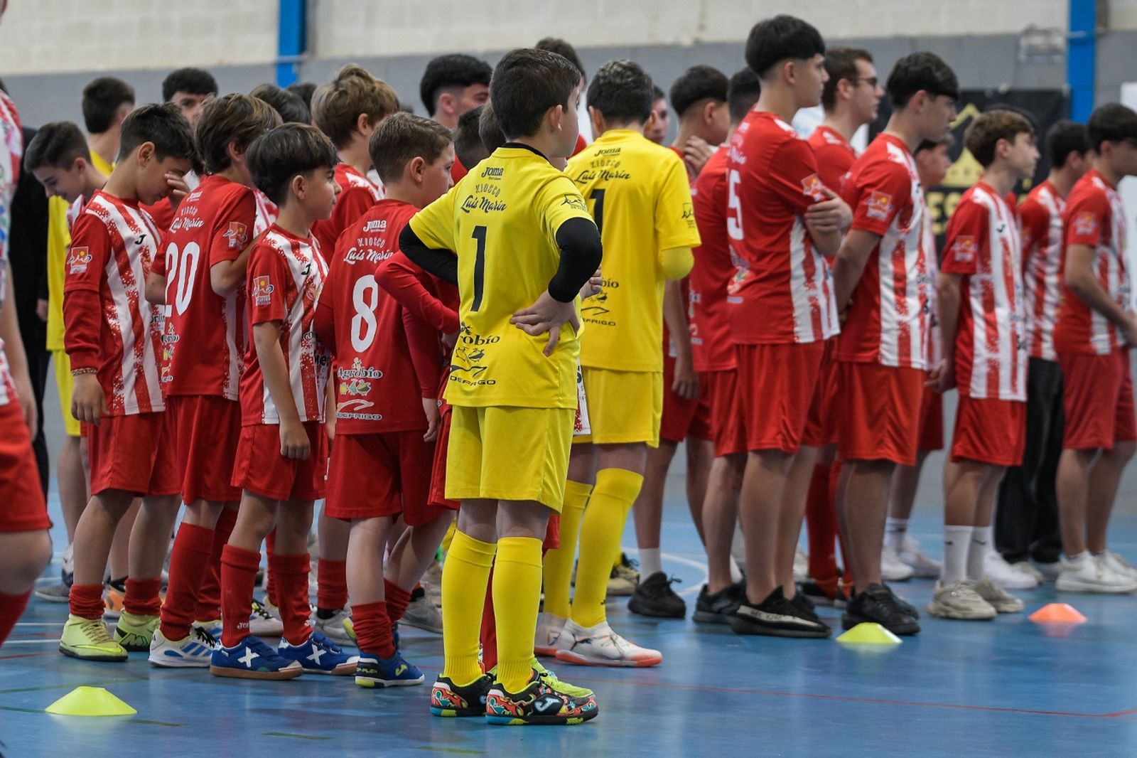 El conjunto almeriense cuenta actualmente con 18 equipos en todas las categorías formativas.