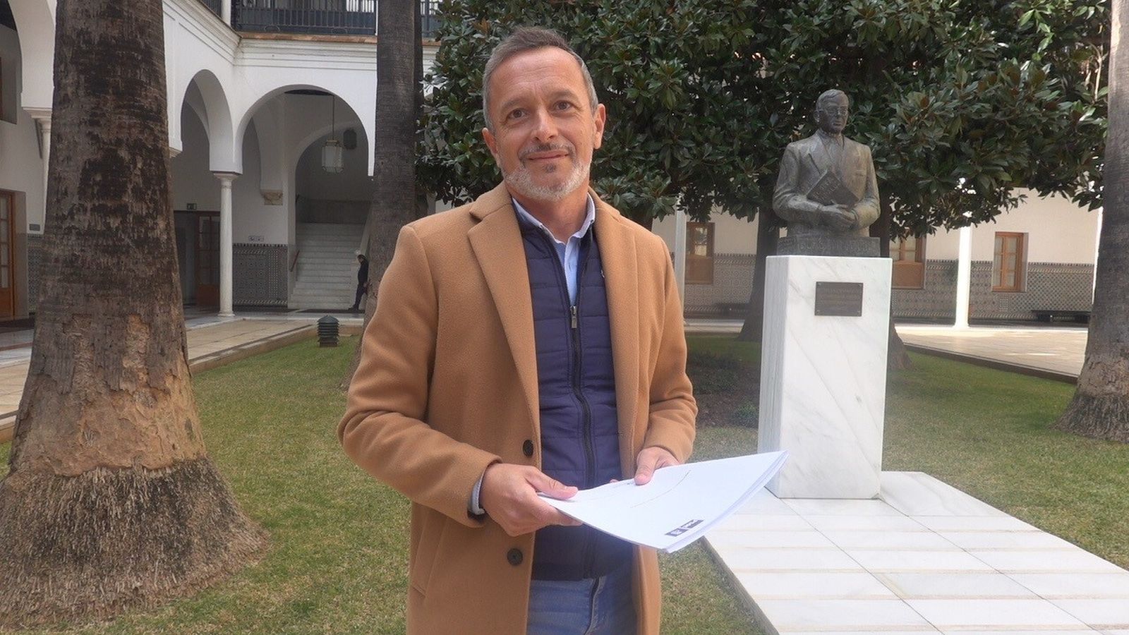 El secretario de Organización del PSOE de Sevilla, Rafael Recio.