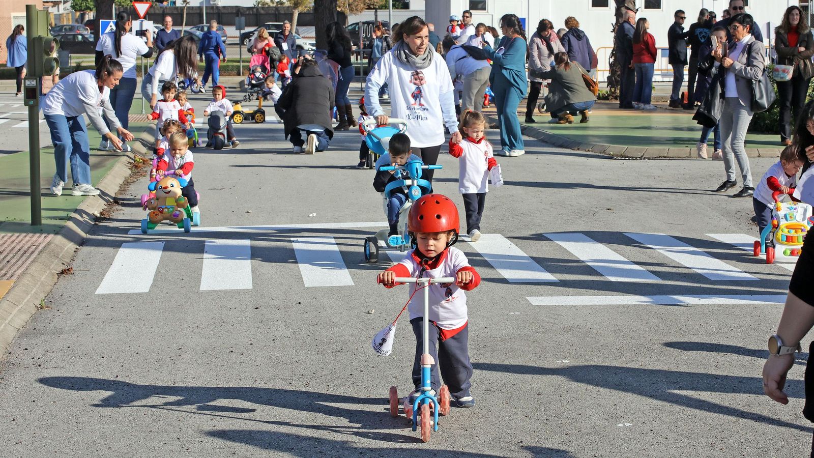 Carrera infantil a beneficio del pequeño Martín