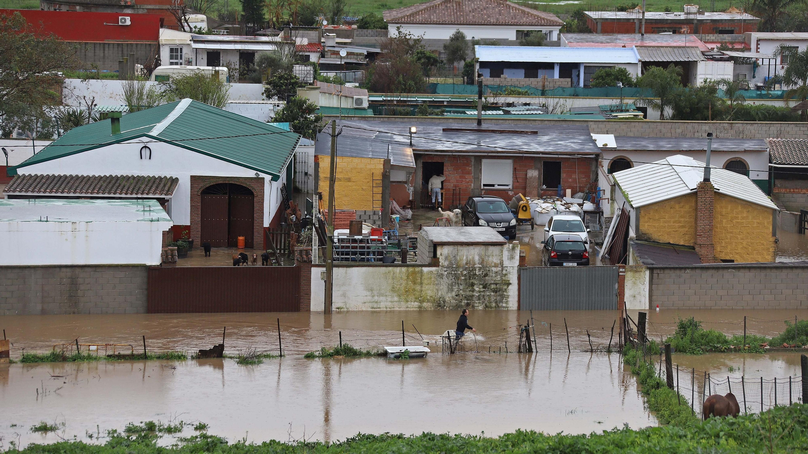 Inundaciones en Los Barrios
