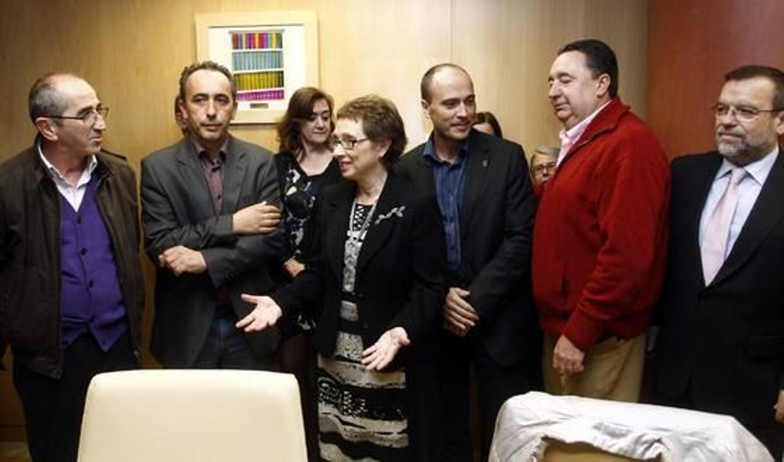 Reunión de los sindicatos para tratar la polémica sobre la negociación de la función publica.

Foto: Antonio Pizarro