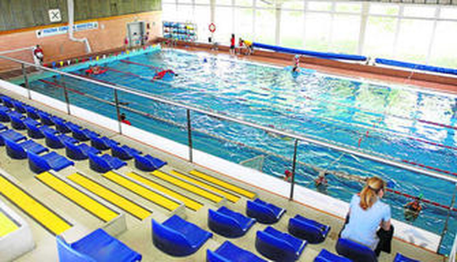 Imagen del graderío existente y que se conservará tras la ampliación.