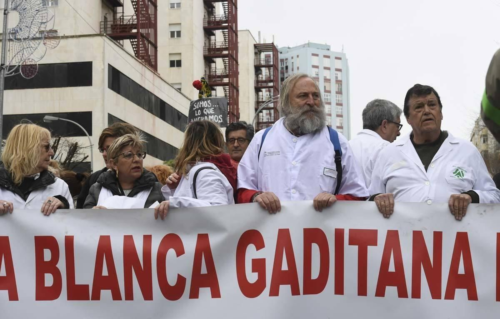 Las imágenes de la Marea Blanca de Cádiz