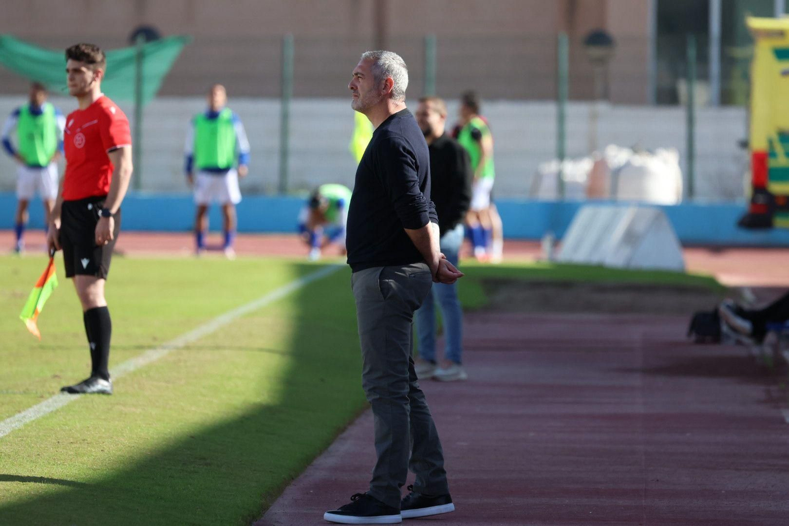 Arzu en la banda del Álvarez Claro.