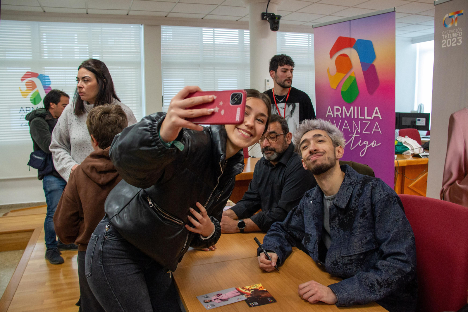 Así ha sido el recibimiento a Paul Thin en Armilla