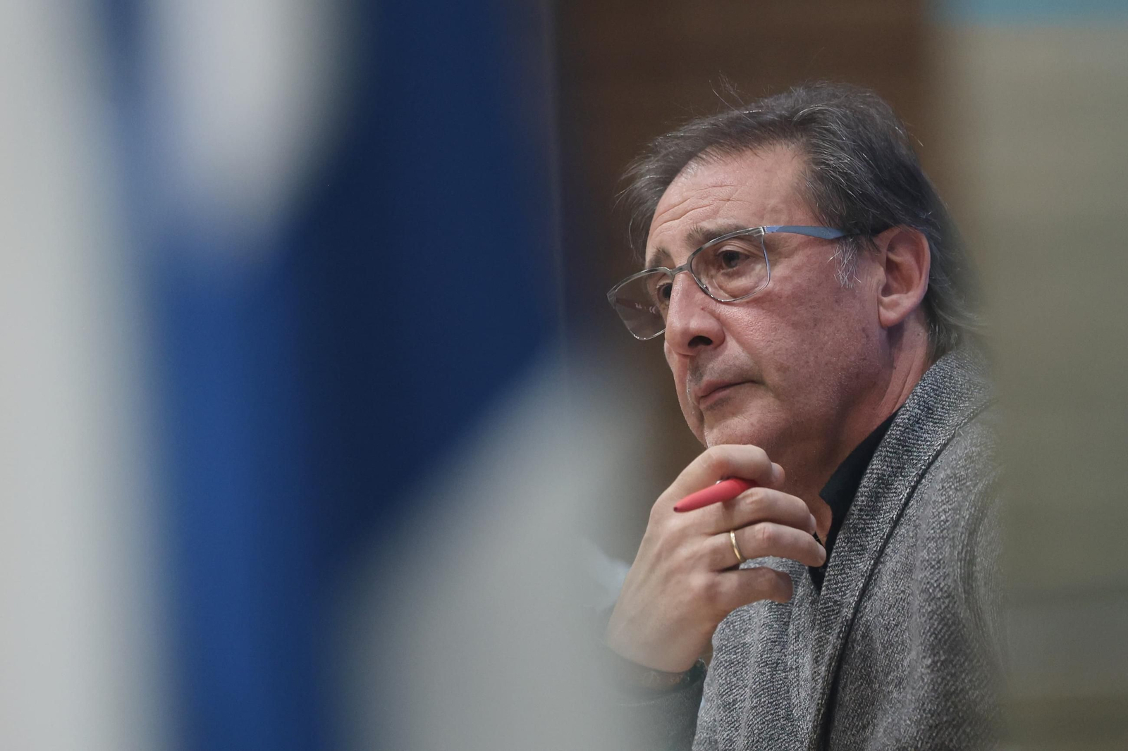 Las imágenes de Loren Juarros haciendo balance del mercado del Málaga