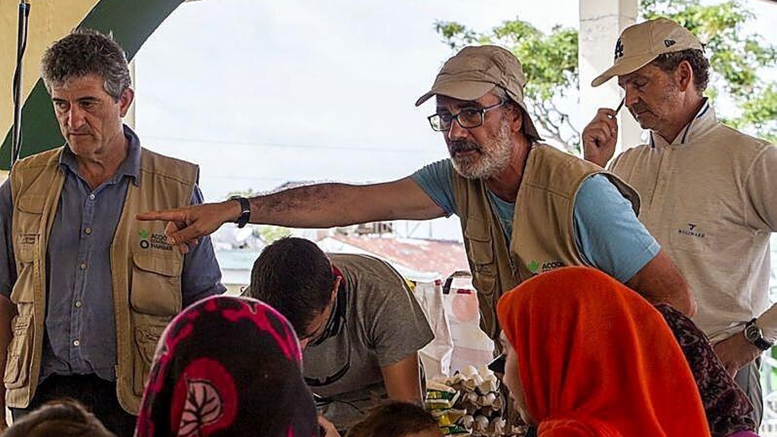 Guillermo y Javier Fesser durante el rodaje