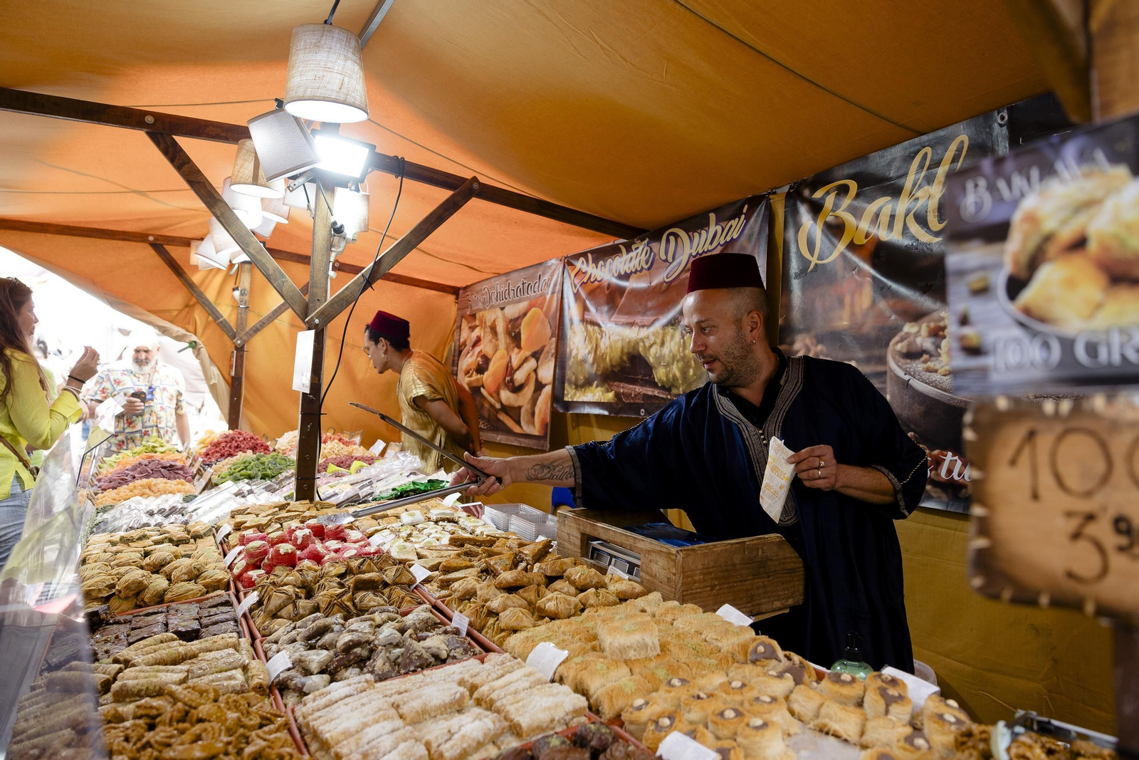 Imágenes de la inauguración del mercado andalusí