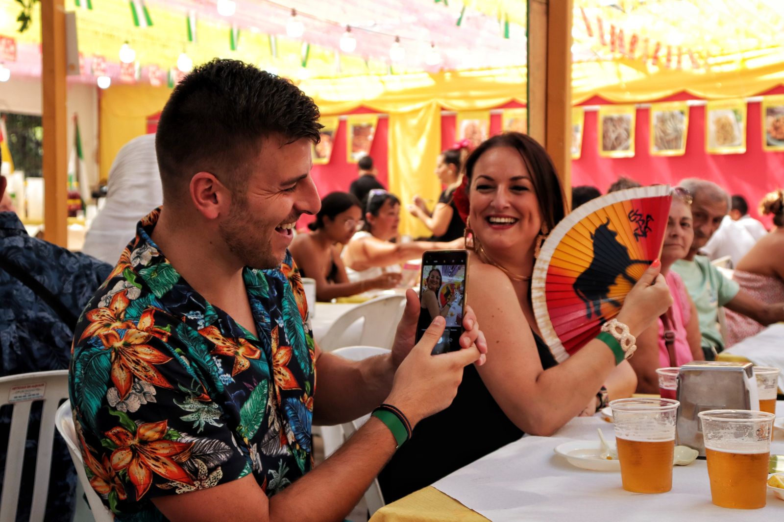 Feria de Málaga: las mejores imágenes de la fiesta en el Real este jueves