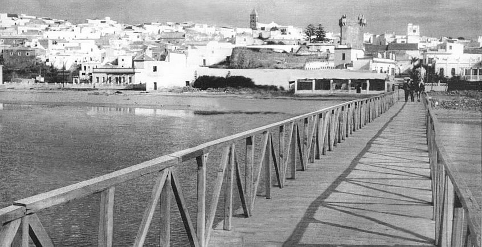 El Pasaje de Conil en una imagen de 1962