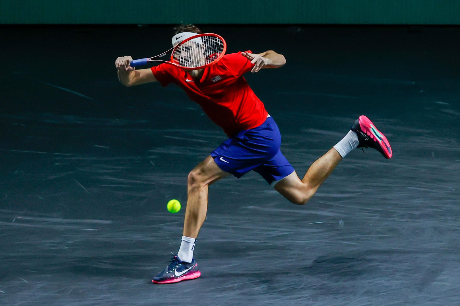 Taylor Fritz - Lorenzo Musetti de la Copa Davis de Málaga, en fotos
