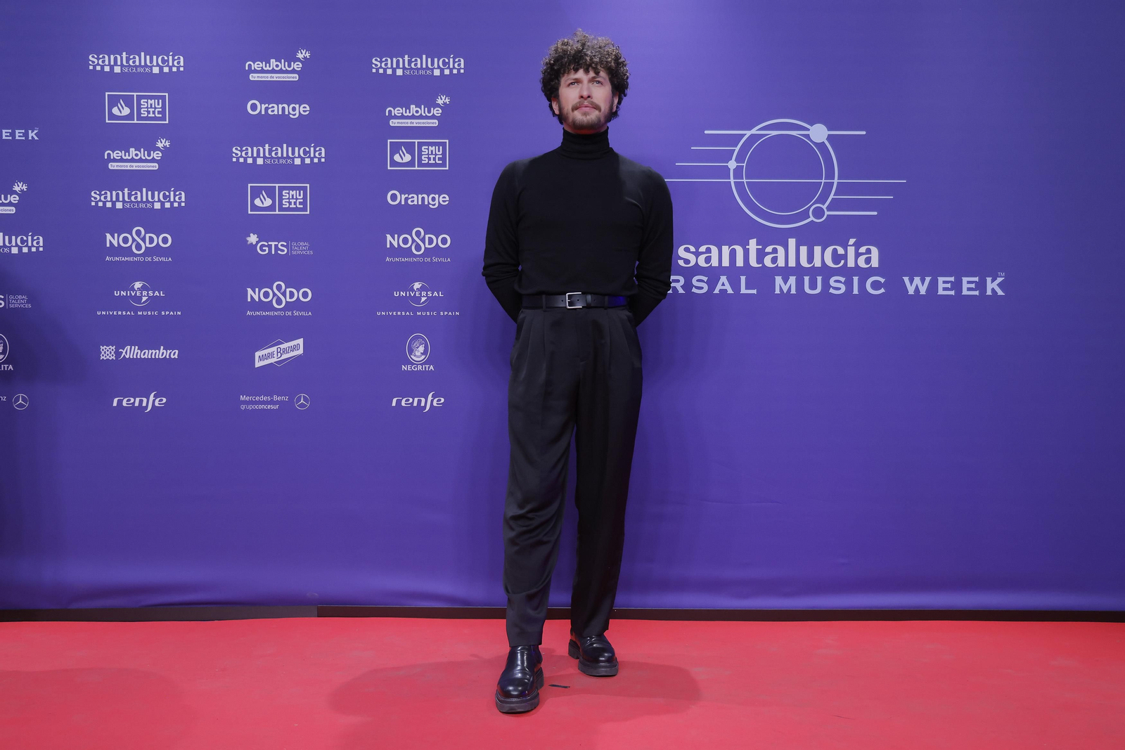 Famosos y artistas en la alfombra roja de la gala del flamenco en los 'Santalucía Universal Music Week'