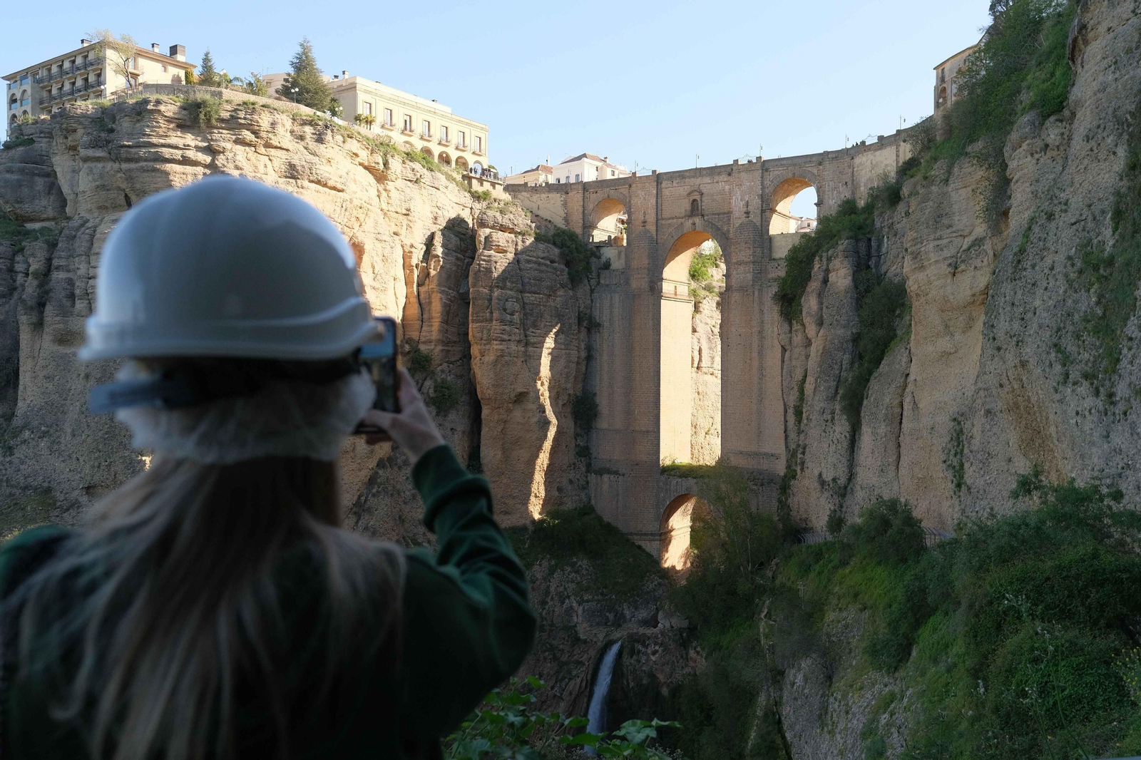 Apertura del Camino del Desfiladero del Tajo, en fotos
