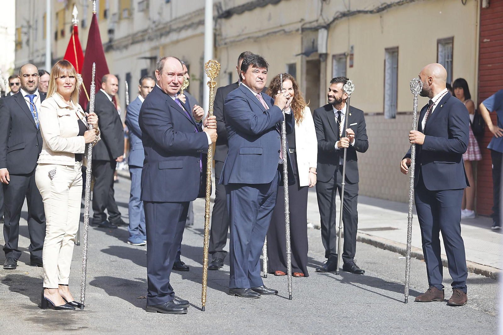 Imágenes de la procesión de San Francisco de Asís por las calles de Pérez Cubillas y bendición de animales y plantas