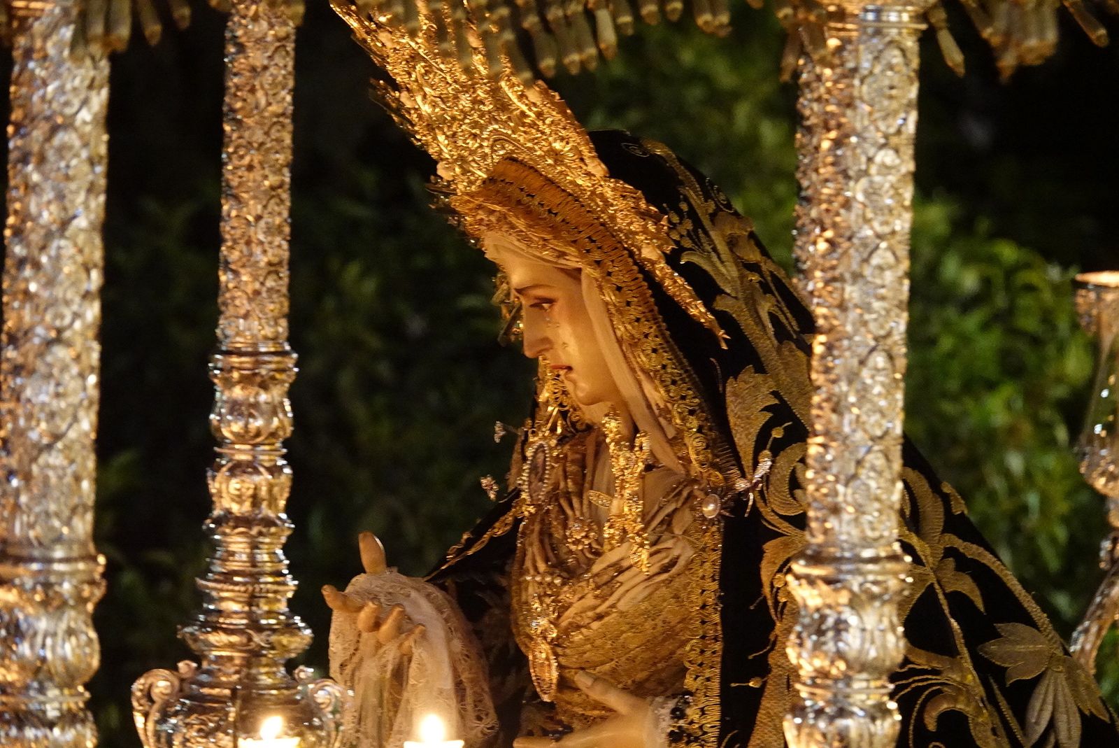 Las fotos del Sepulcro, en el Viernes Santo de Málaga