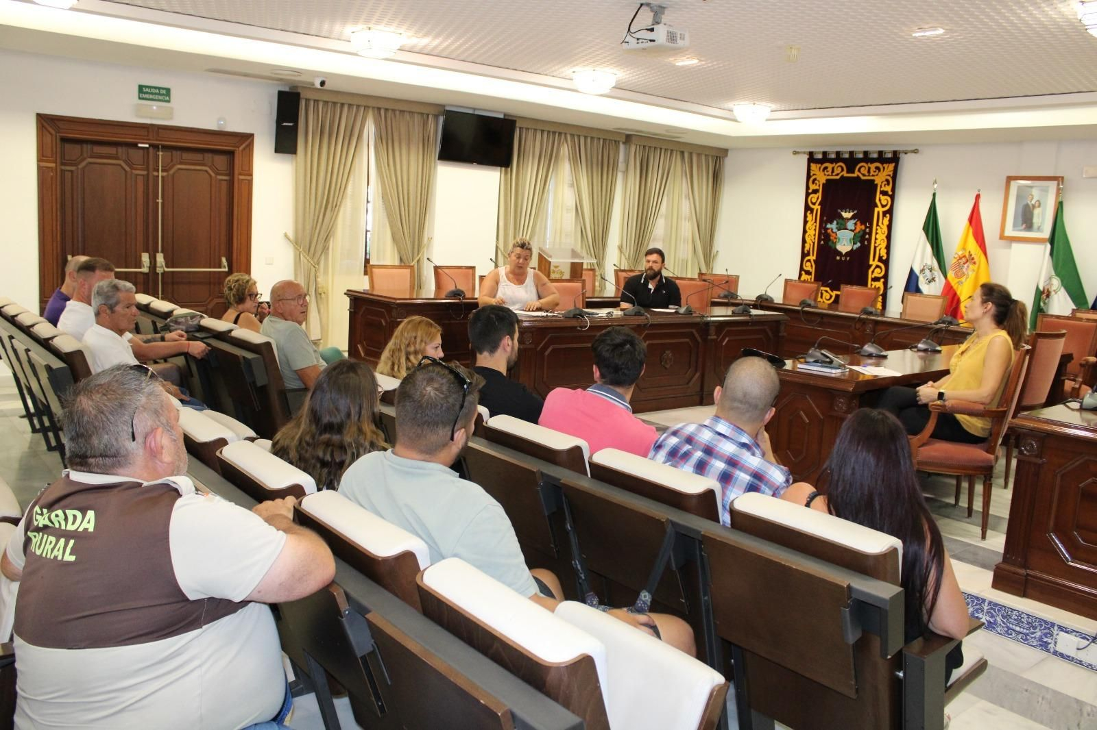 La reunión de la Junta de Festejos.