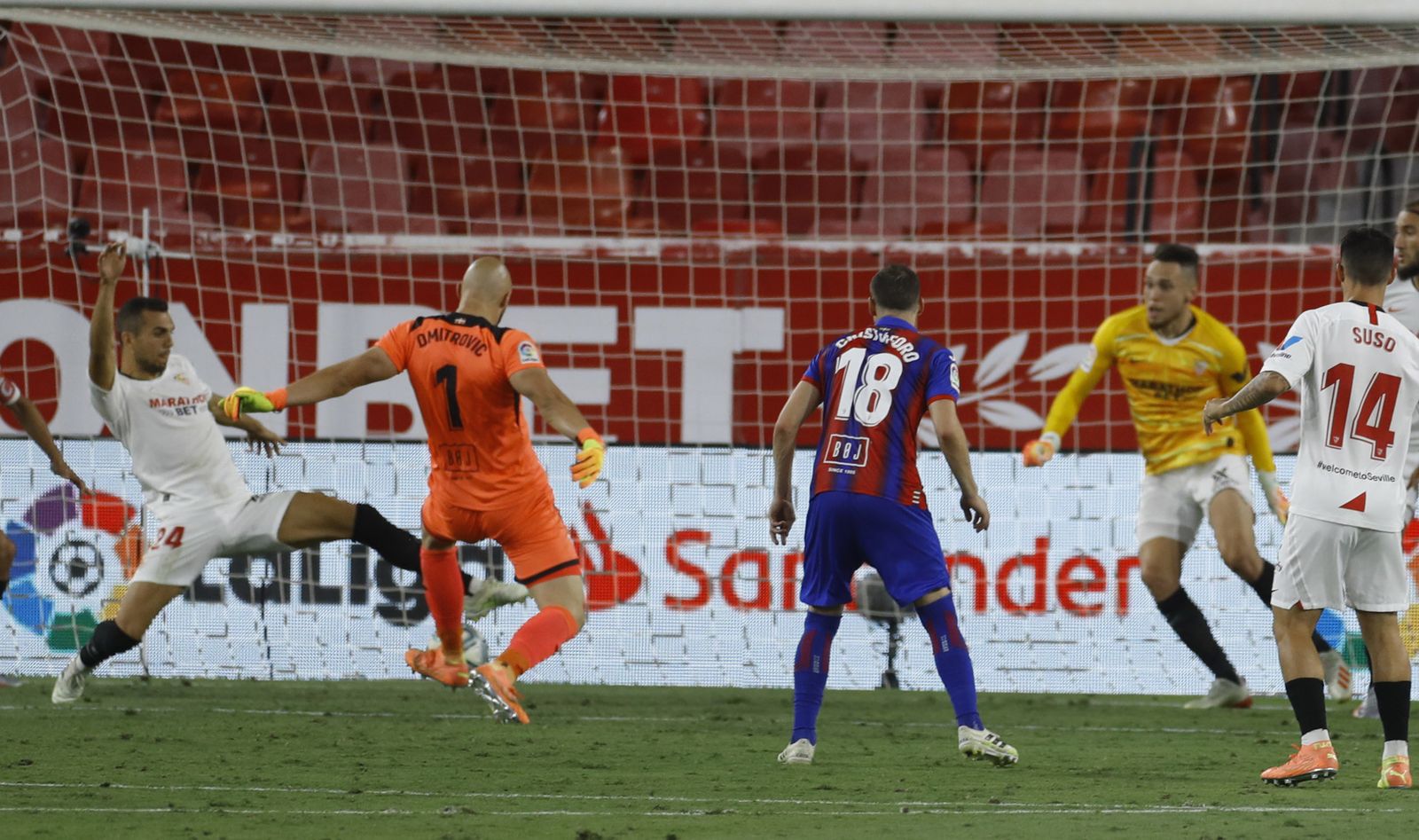 Las imágenes del Sevilla-Eibar