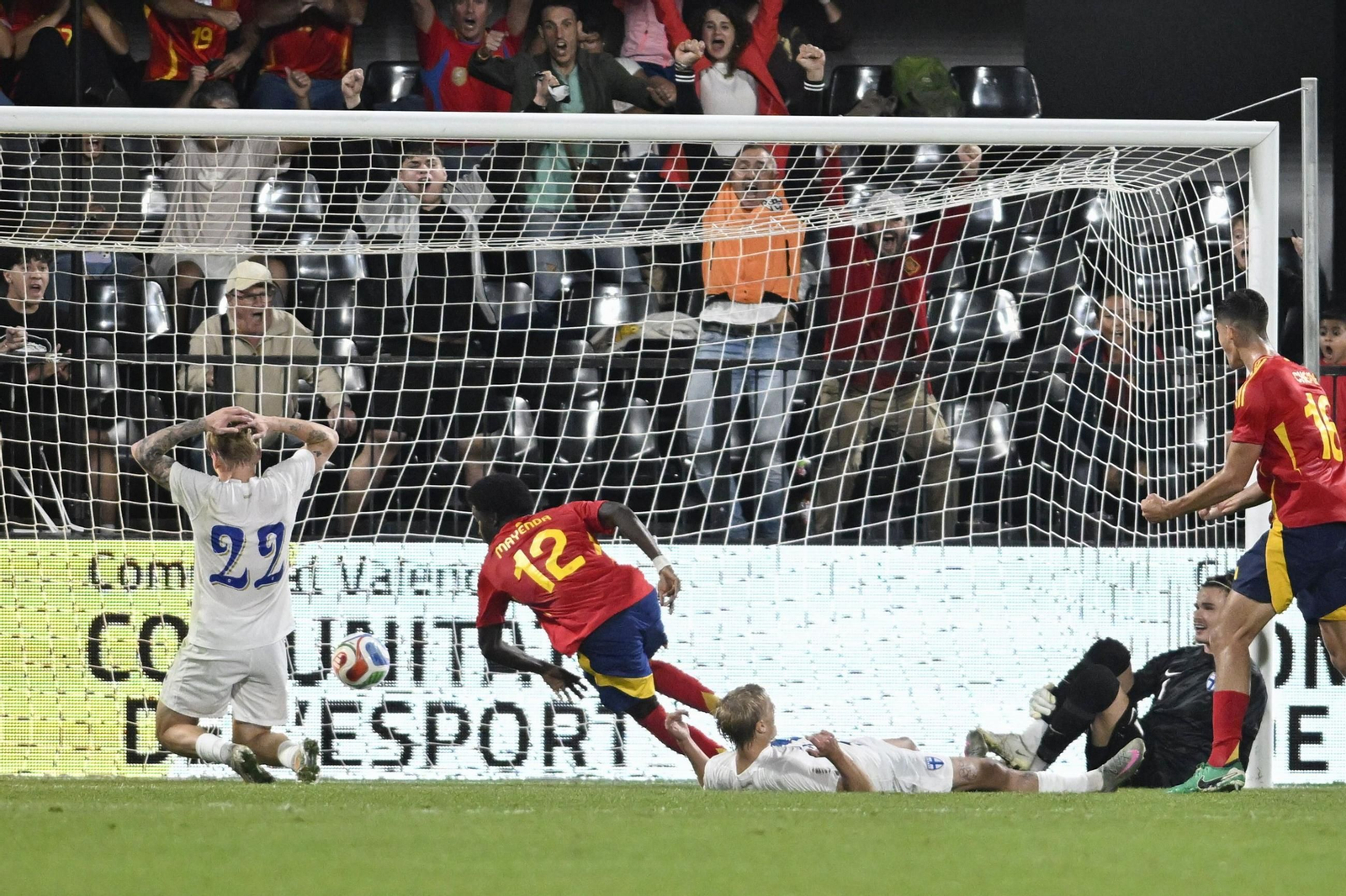 Las fotos del España-Finlandia sub 21