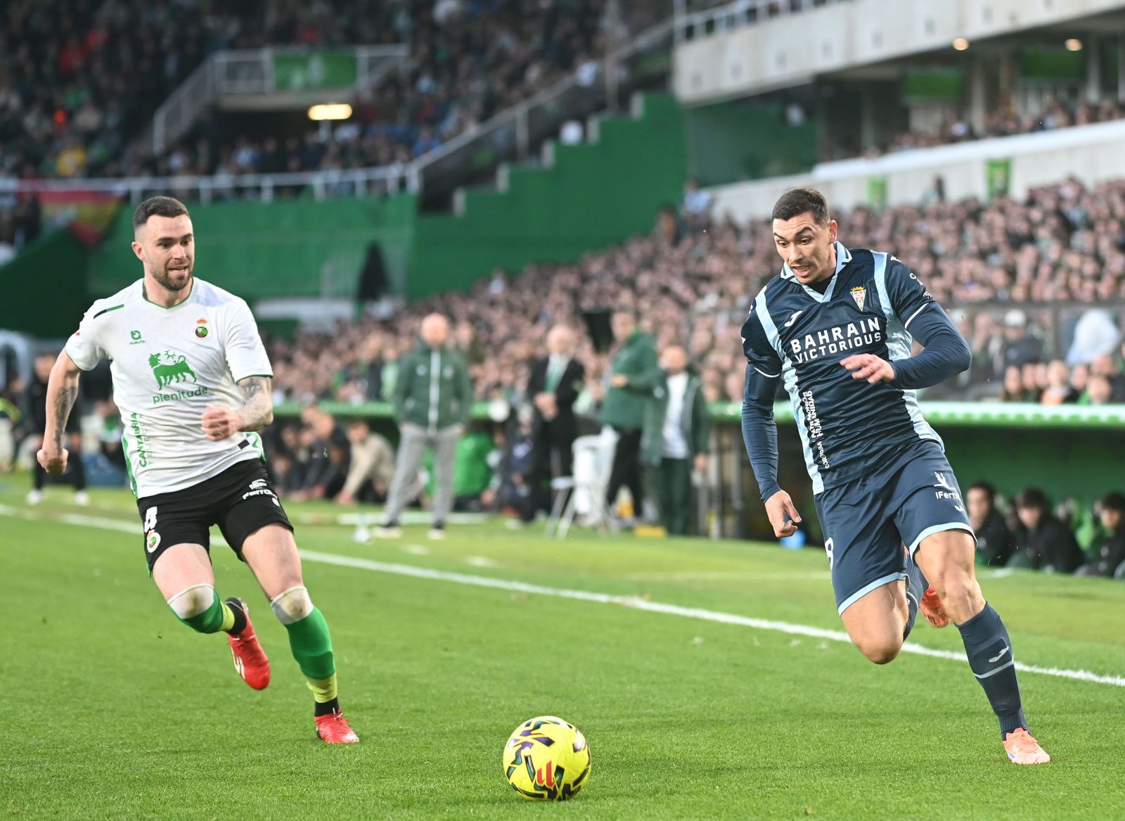 Las fotos de la derrota del Córdoba CF ante el Racing en Santander