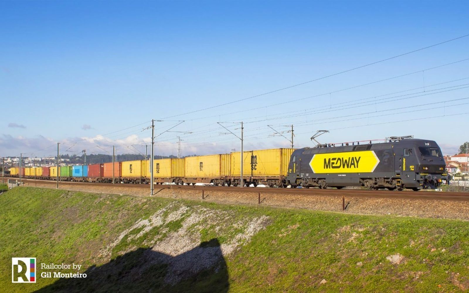 La línea estará operada por la filial logística ferroviaria de MSC, Medway.