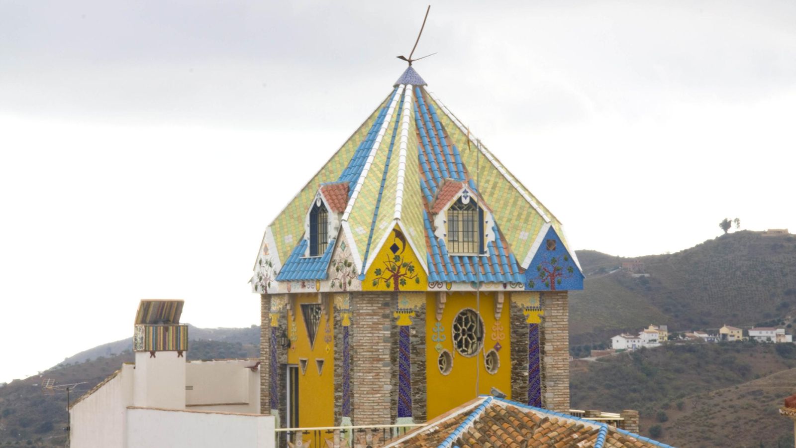 La cúpula de la Casa Museo Axarquía.
