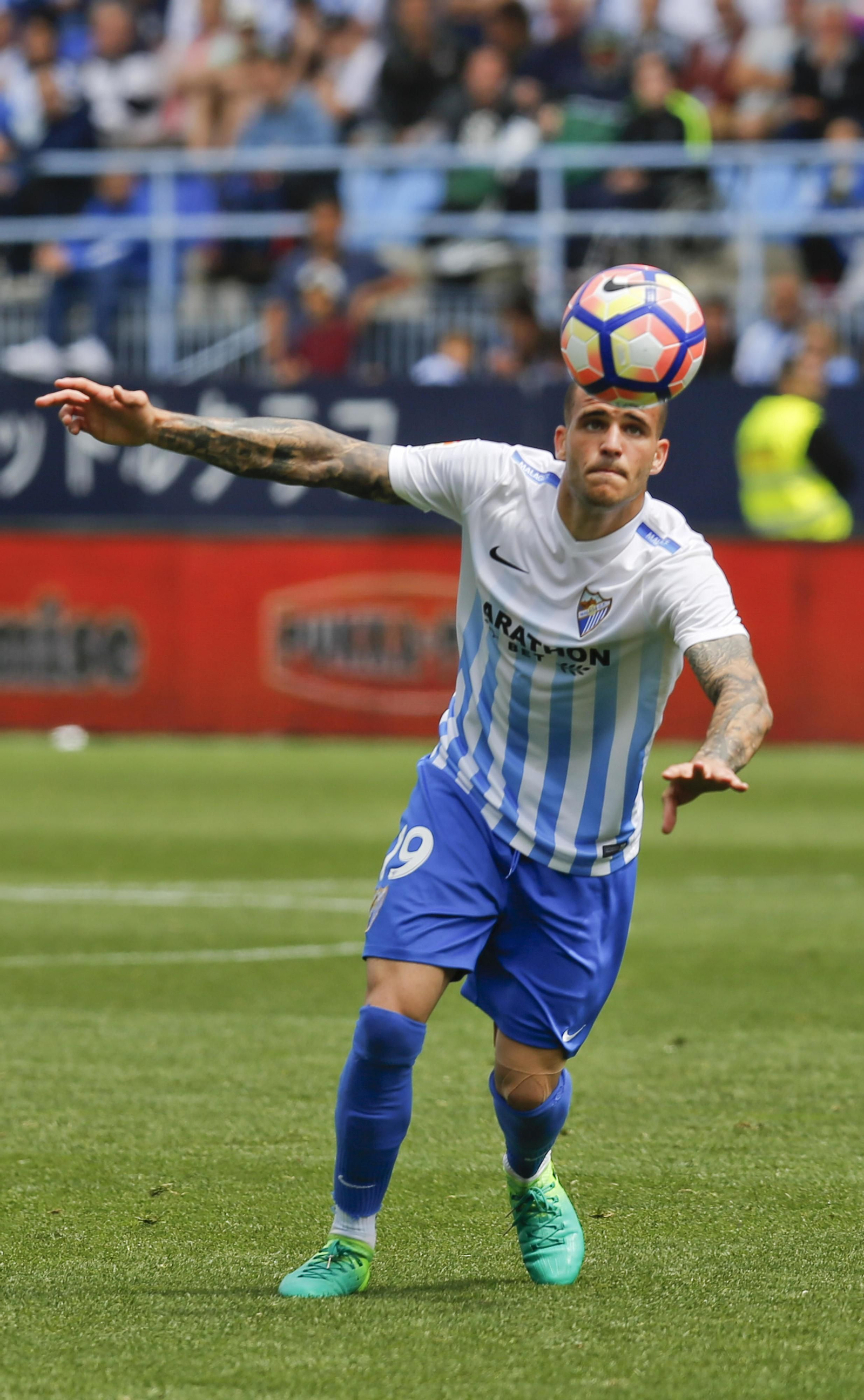 Las imágenes del Málaga-Valencia