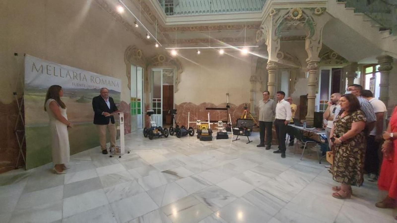 Un momento de la inauguración del curso.