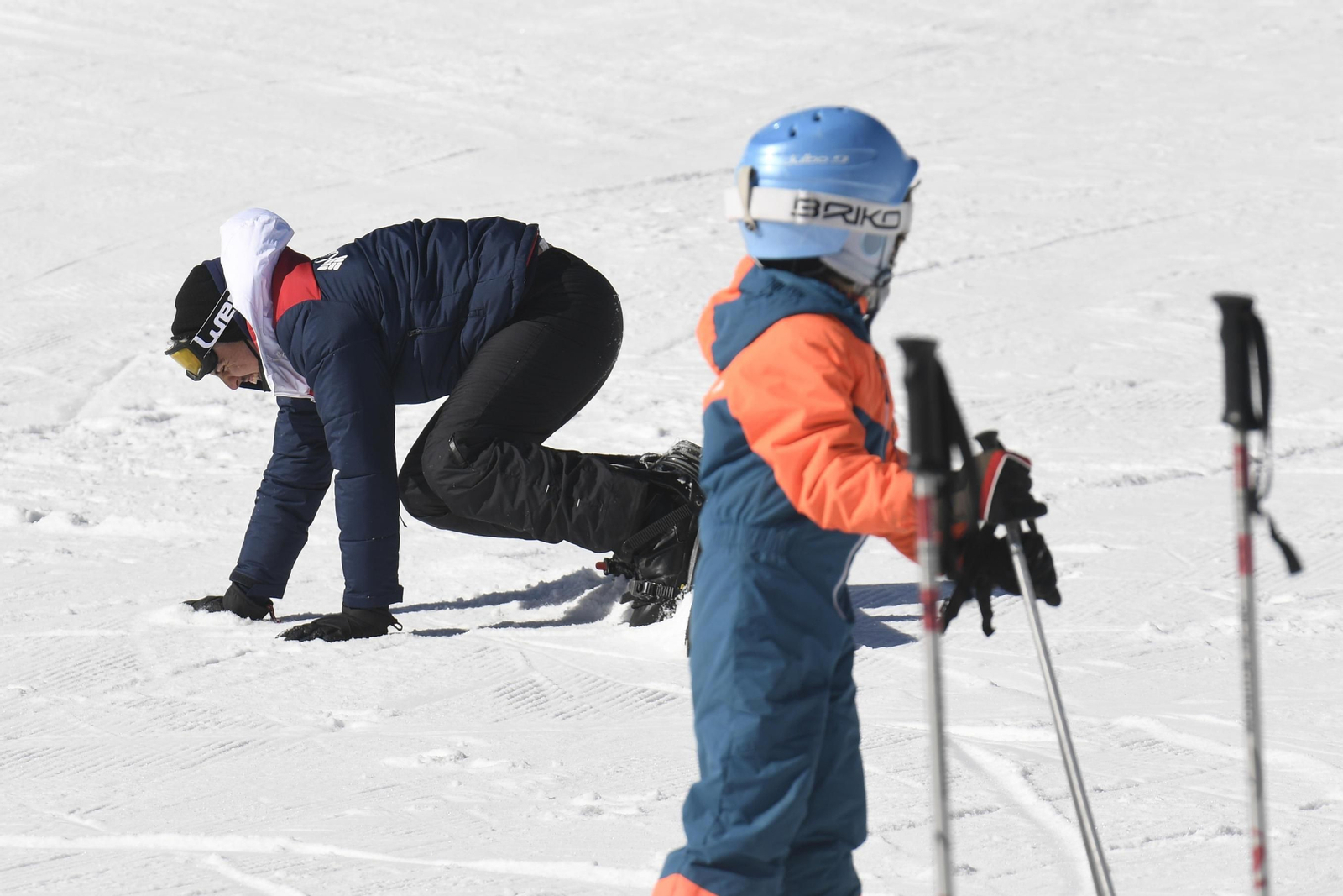 Fotos del último día de esquí en Sierra Nevada