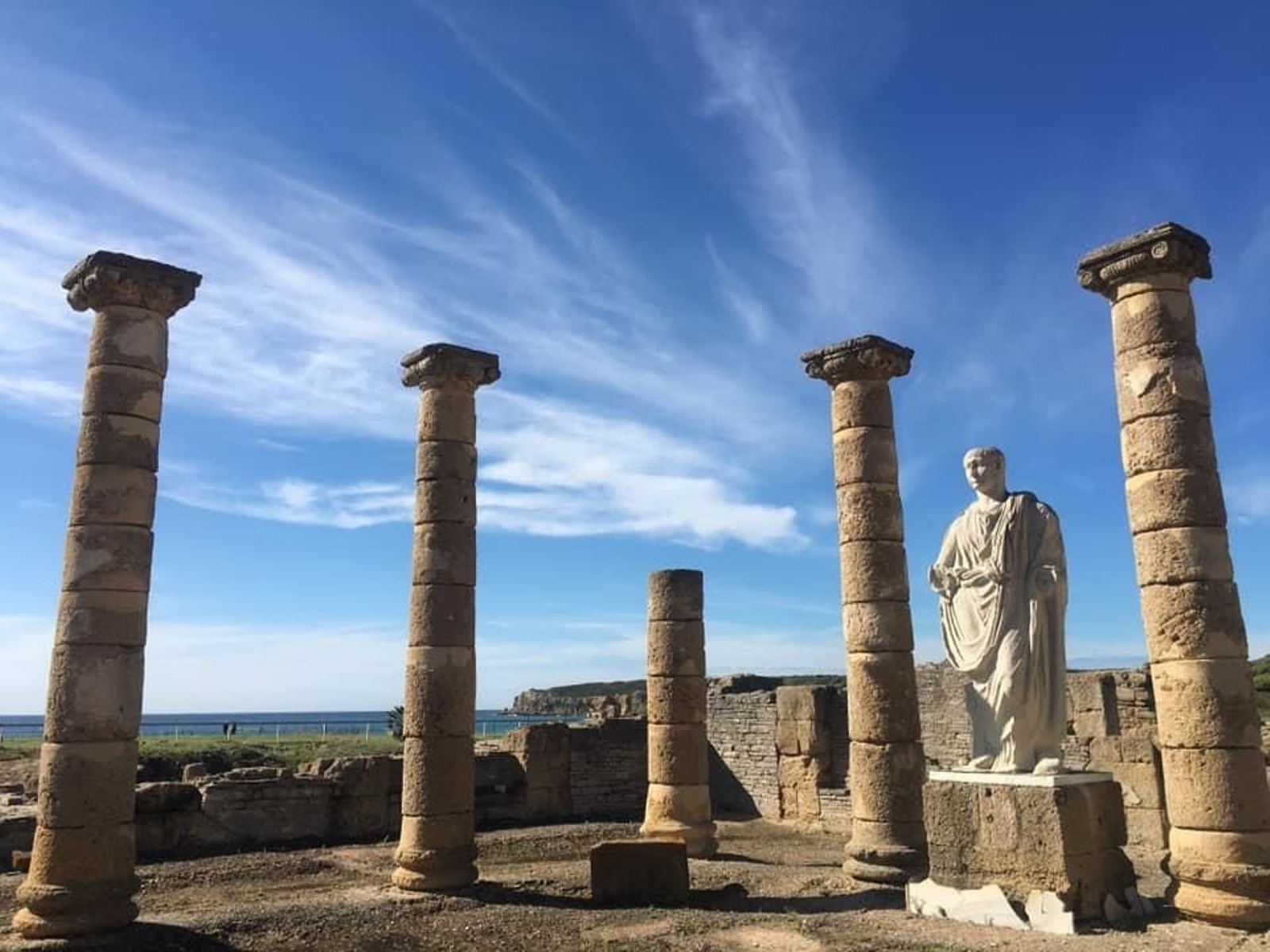 El conjunto arqueológico de Baelo Claudia en Tarifa.
